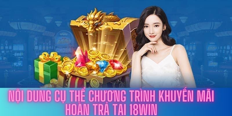 Nội dung cụ thể chương trình khuyến mãi hoàn trả tại 18Win